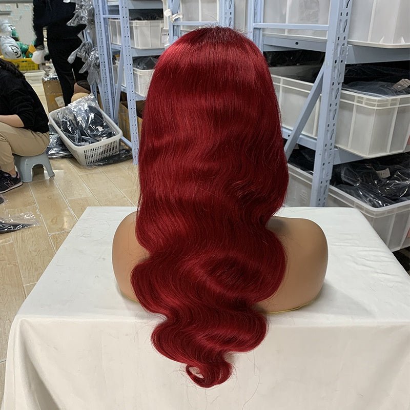 Perruque avec bonnet en dentelle 13x4 en cheveux humains naturels de qualité - IVOIRART.COM