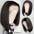 Perruque Bob Lisse 13x4 Brésilienne Cheveux Humains Densité 200 - Naturelle Plus - IVOIRART.COM