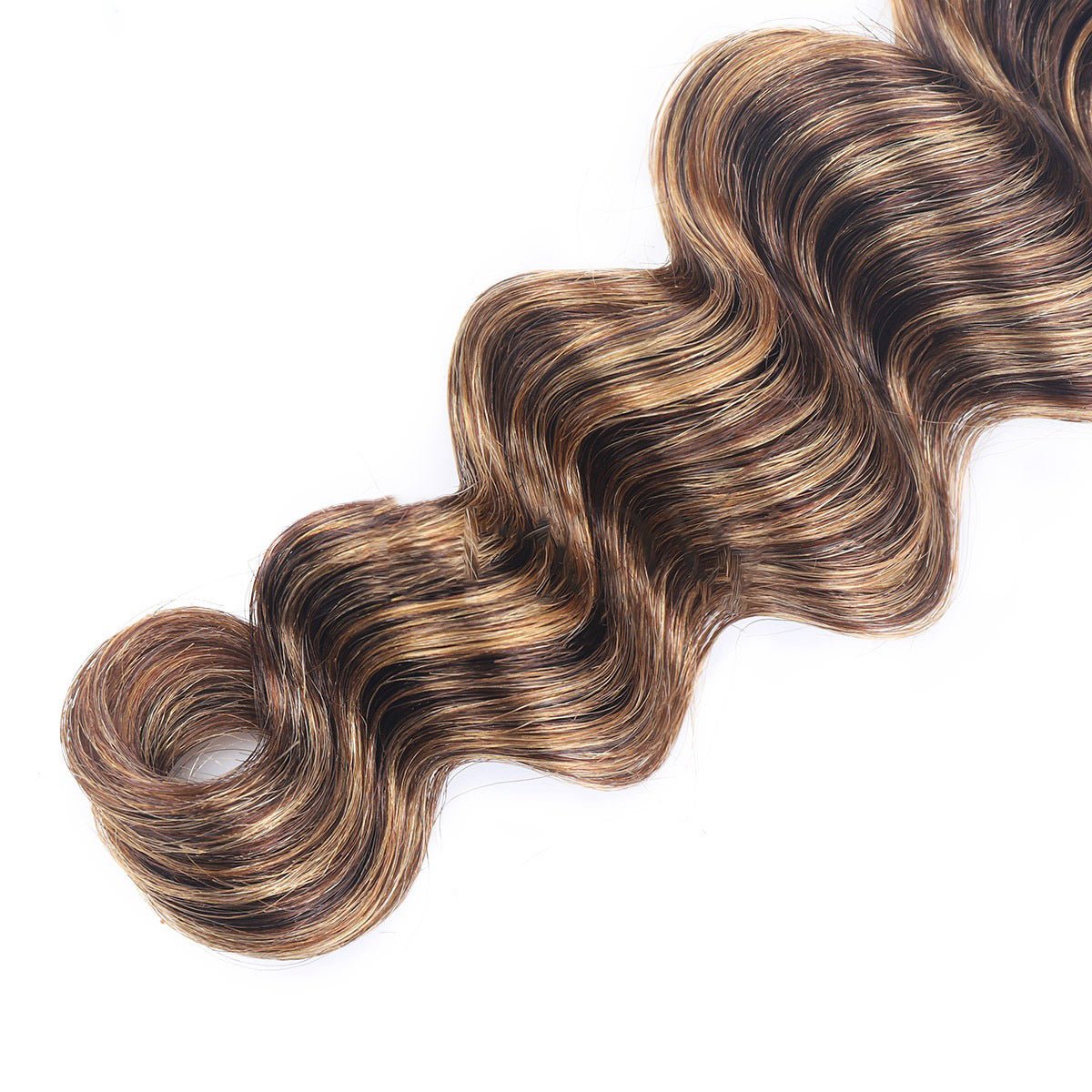 Perruque bouclée pour femmes - rideau bicolore, cheveux humains mi-longs styles - IVOIRART.COM