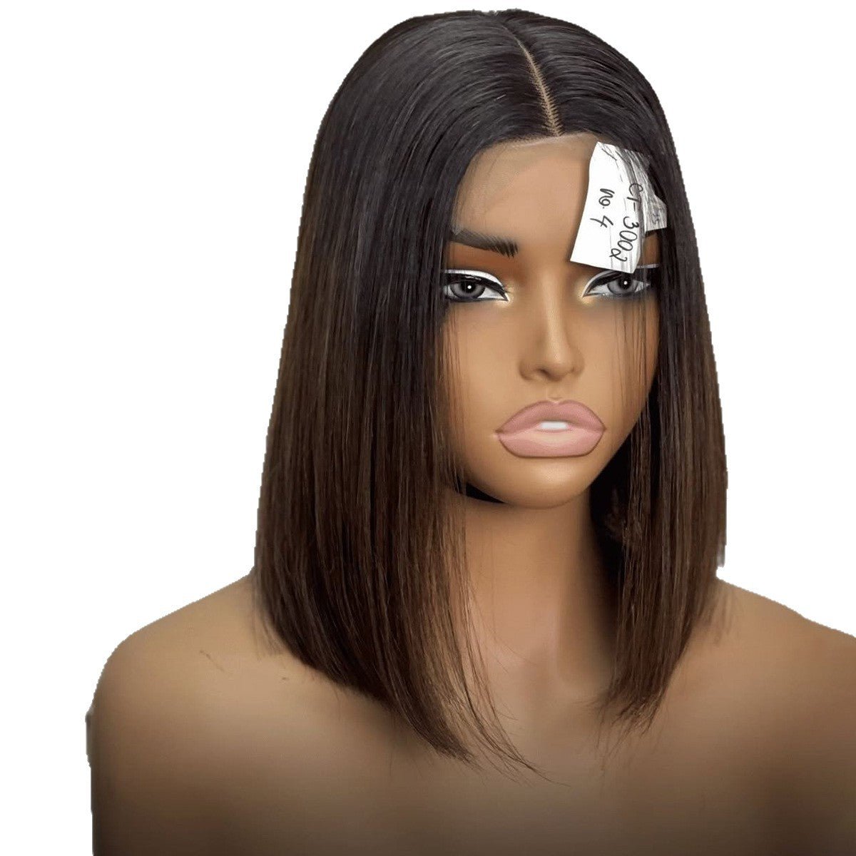 Perruque cheveux 100% humains Bone Straight Bob Kim K 2x6 SDD Style Luxe Premium - IVOIRART.COM