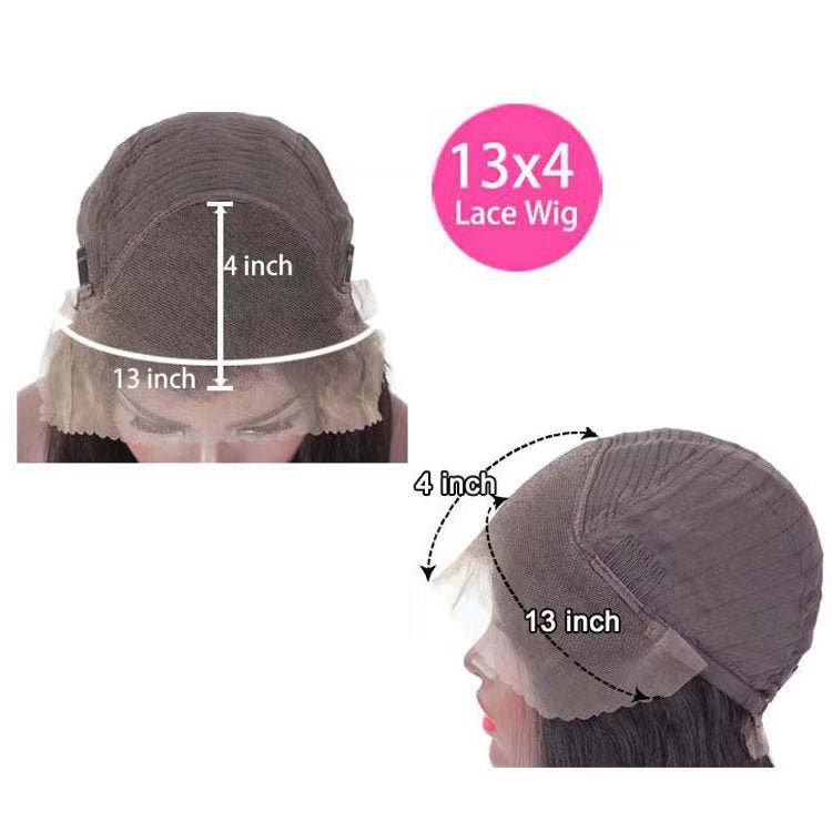 Perruque en Cheveux Humains à Front en Dentelle pour un Style Naturel - IVOIRART.COM