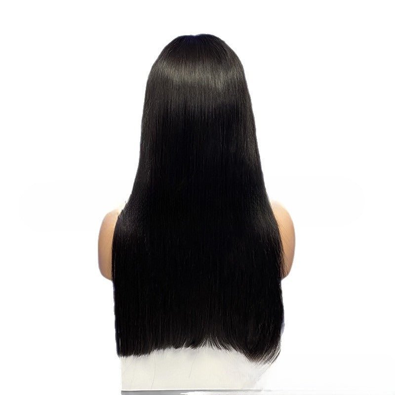 Perruque en cheveux humains densité 250 % avec tulle avant 13 x 4, naturelle - IVOIRART.COM