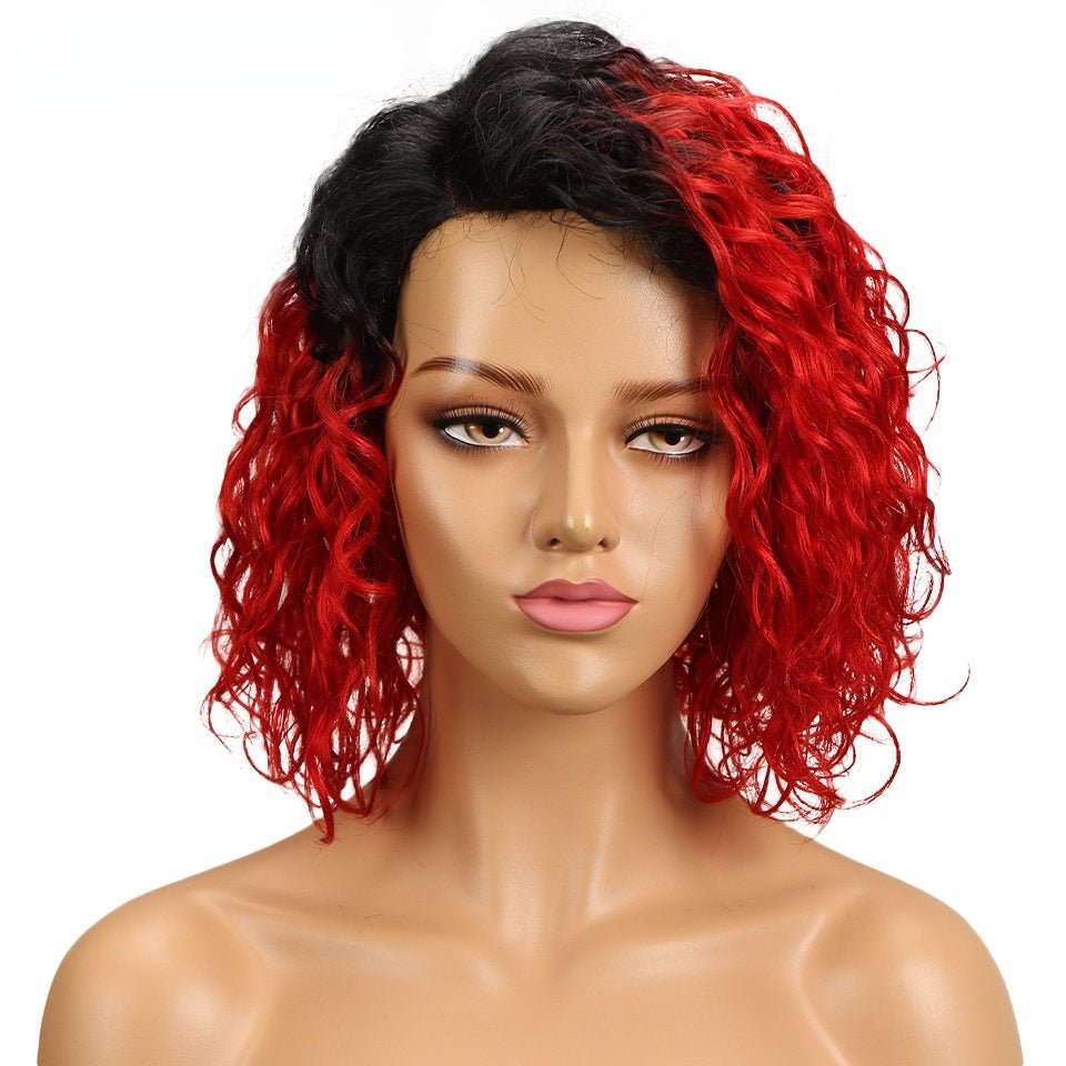 Perruque femme bouclée en dentelle, cheveux humains – réparatrice et élégante... - IVOIRART.COM