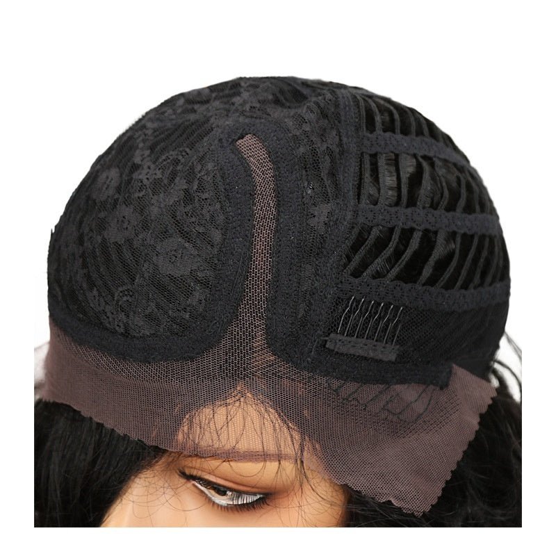 Perruque femme bouclée en dentelle, cheveux humains – réparatrice et élégante... - IVOIRART.COM