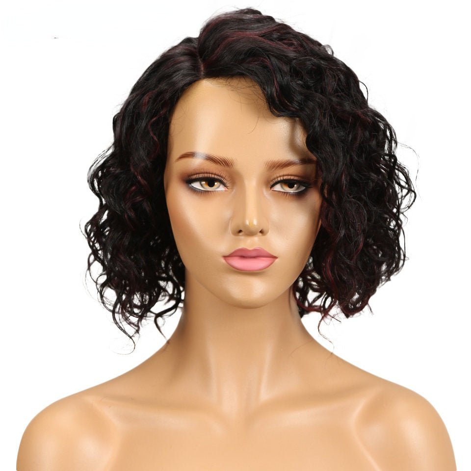 Perruque femme bouclée en dentelle, cheveux humains – réparatrice et élégante... - IVOIRART.COM