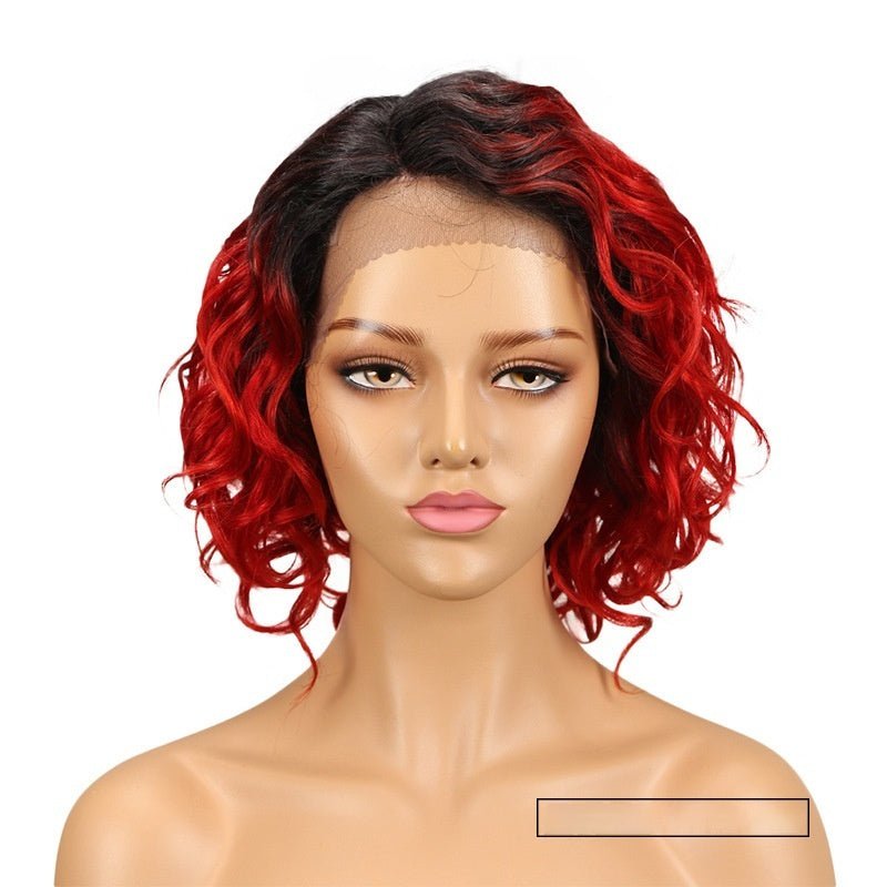 Perruque femme bouclée en dentelle, cheveux humains – réparatrice et élégante... - IVOIRART.COM