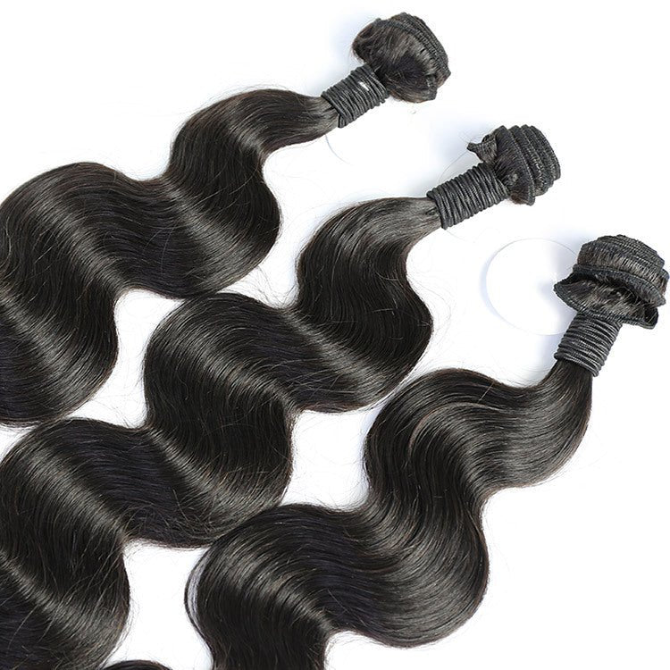 Perruque femme en cheveux brésiliens vierge Body Wave naturelle et coiffablepro - IVOIRART.COM