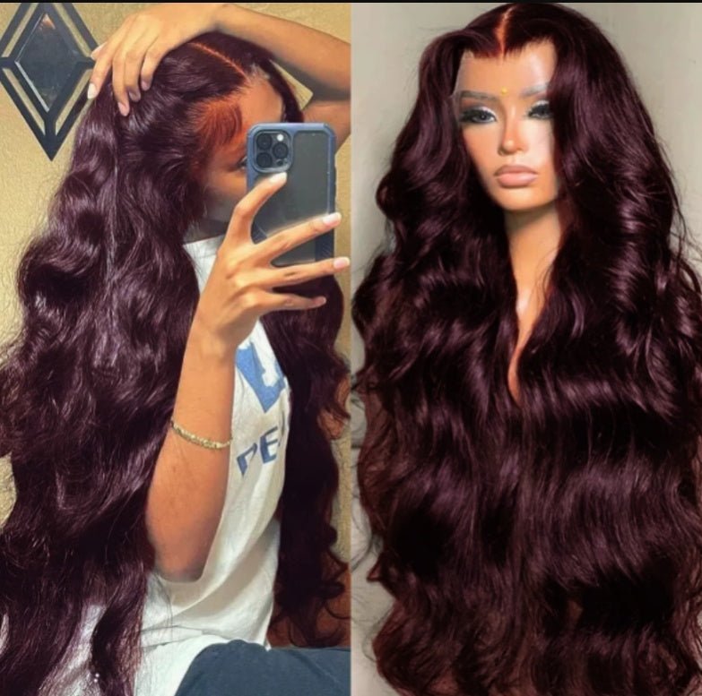Perruque Femme Longue Cheveux Bouclés Grande Vague Fibre Chimique 80 cm - IVOIRART.COM