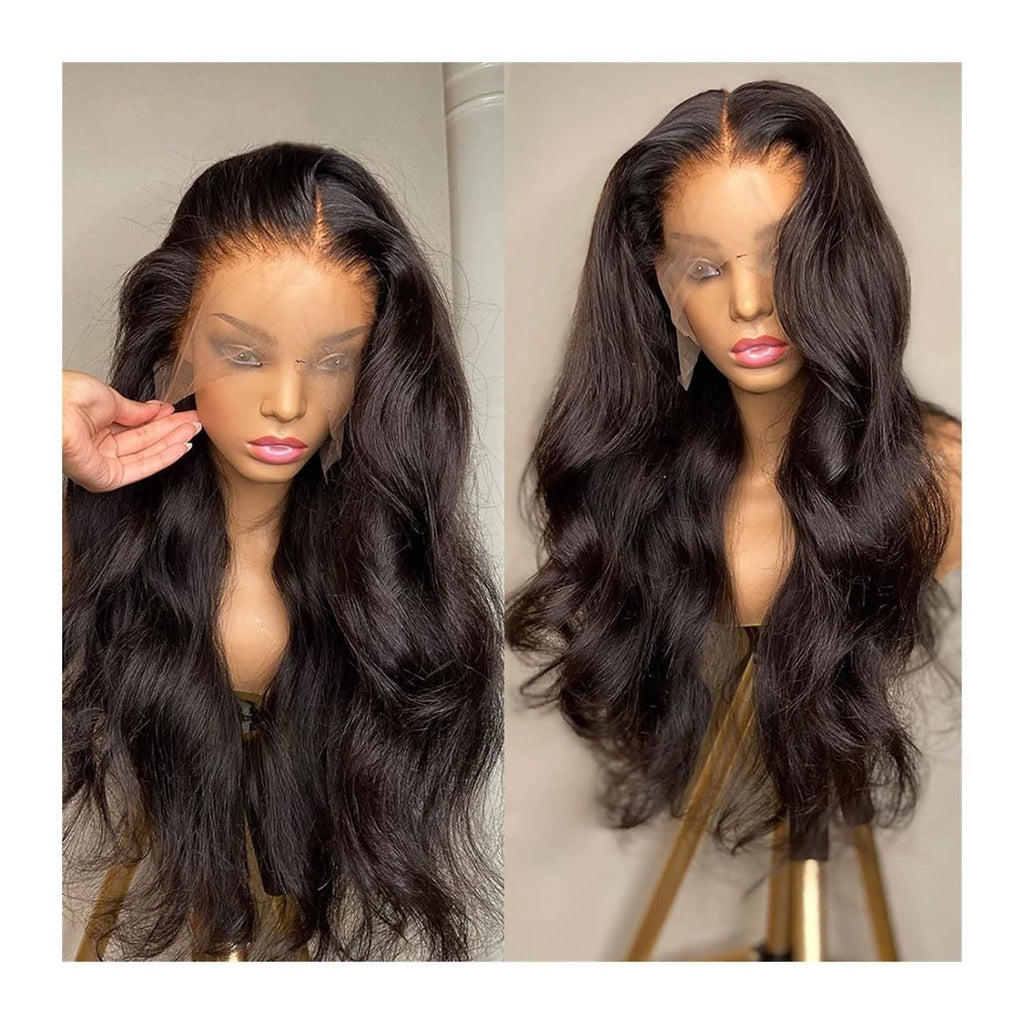 Perruque Femme Longue Cheveux Bouclés Grande Vague Fibre Chimique 80 cm - IVOIRART.COM