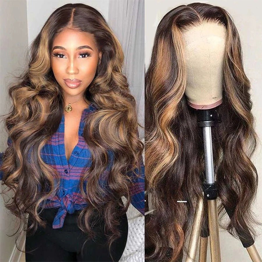 Perruque Femme Mode Cheveux Réels Bouclés Mi-Longs et Longs Grandes Ondes - IVOIRART.COM