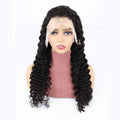 Perruque Frontal en Dentelle Ondulation Profonde en Cheveux Humains Naturels - IVOIRART.COM