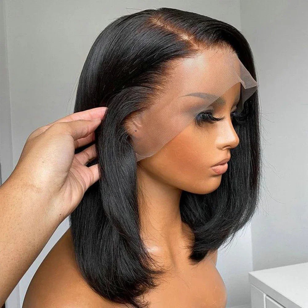 Perruque Full Frontal 134 en cheveux humains, lace front densité 150/180% 8-16in - IVOIRART.COM