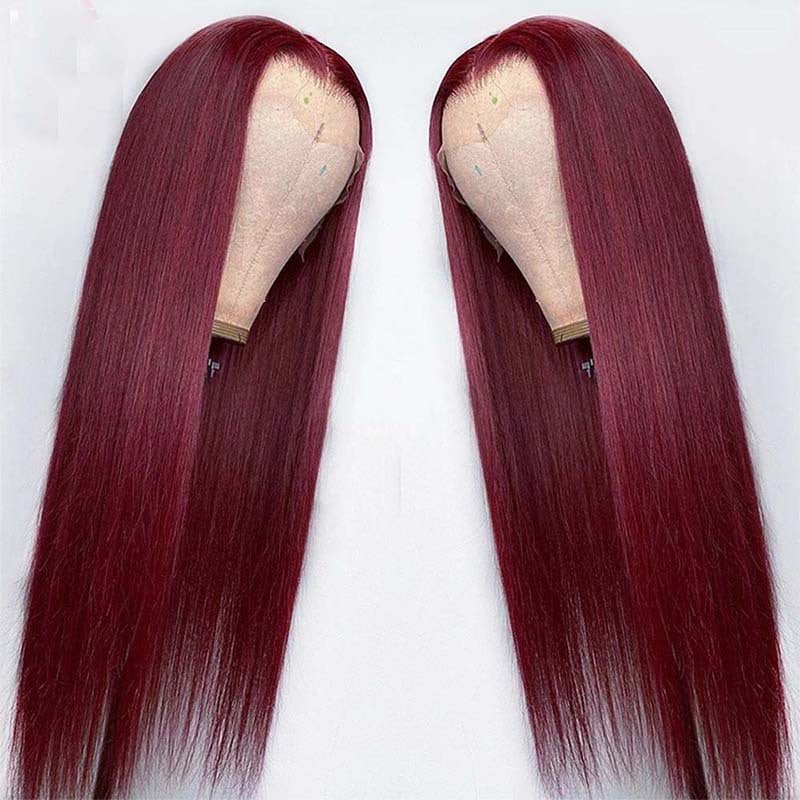 Perruque Intégrale Longue Lisse à Lacets Avant, Cheveux Naturels 100 % Humains - IVOIRART.COM