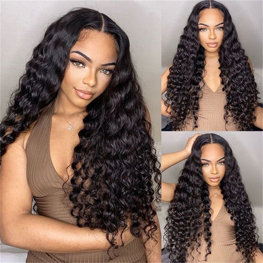 Perruque Lace 13x4 Deep Rolled Wavy en Cheveux Humains - Look Naturel 100%humain - IVOIRART.COM