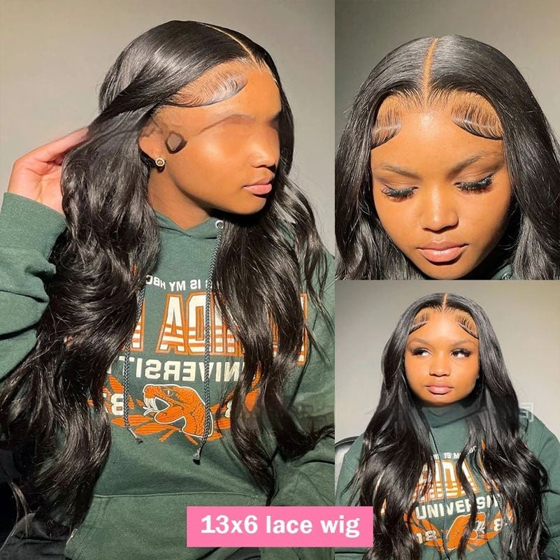 Perruque Lace Front 13x6 Ondulée Style Naturel en Cheveux Humains - IVOIRART.COM