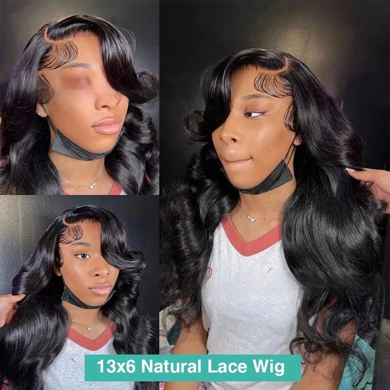 Perruque Lace Front 13x6 Ondulée Style Naturel en Cheveux Humains - IVOIRART.COM