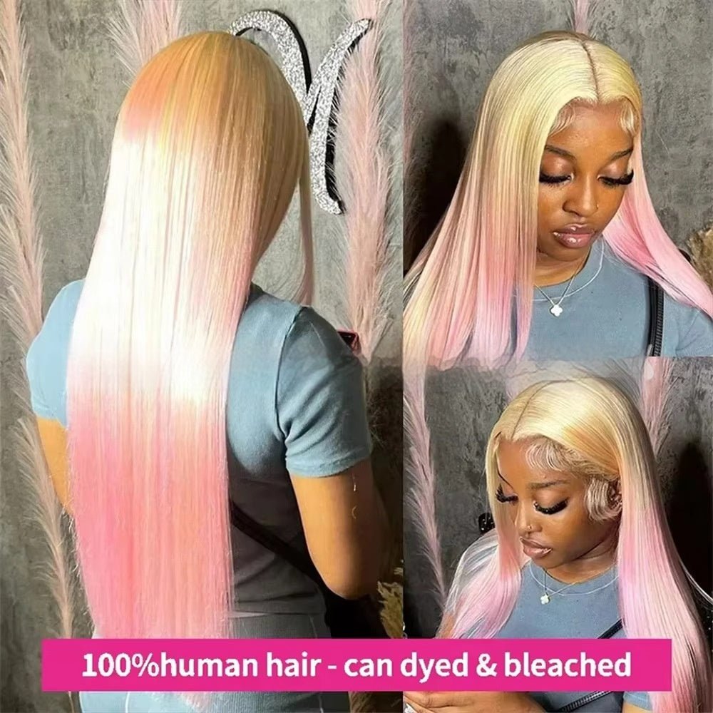 Perruques en cheveux humains lisses 12-40 pouces couleur blonde 613 personnalisables - IVOIRART.COM