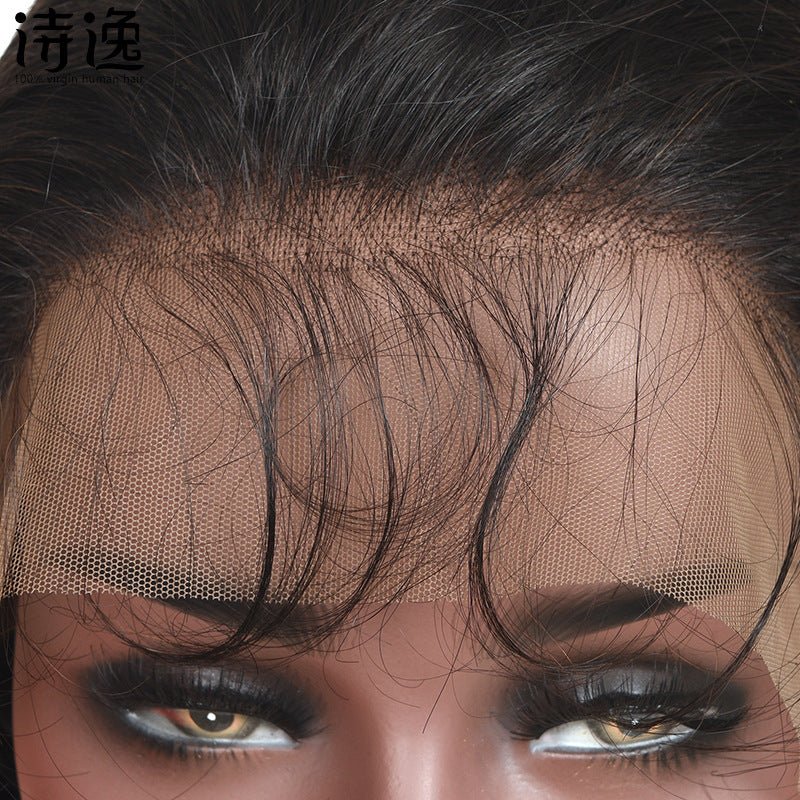 Perruques en cheveux humains ondulés avec dentelle 13X4 - Élégance et naturel - IVOIRART.COM