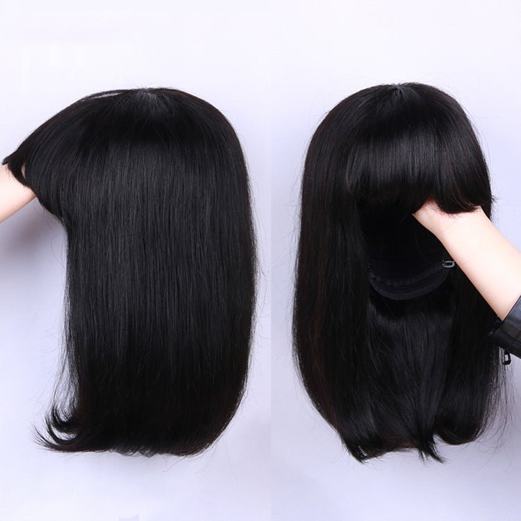 Perruques Entières en Cheveux Naturels pour Femmes Noires Unice Hair Machine - IVOIRART.COM