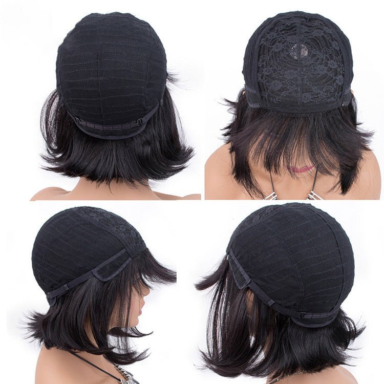 Perruques Entières en Cheveux Naturels pour Femmes Noires Unice Hair Machine - IVOIRART.COM