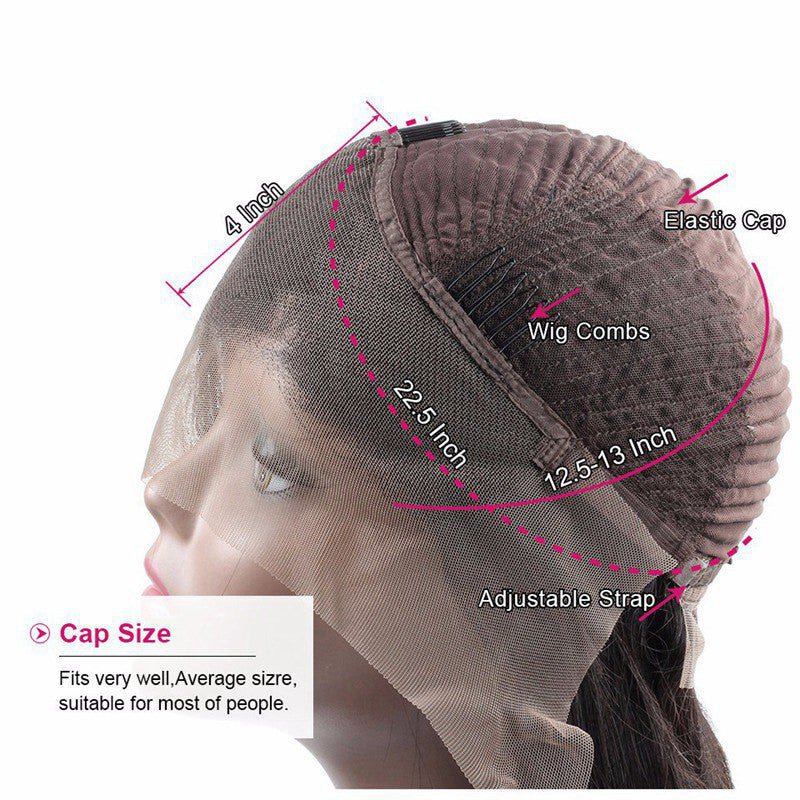 Perruques Lace Front en Cheveux Humains Remy avec Effet Ombre Coloré et Naturel - IVOIRART.COM
