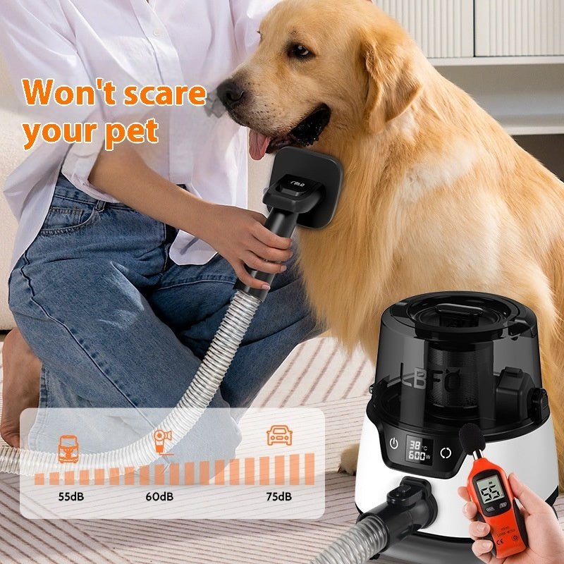 Pet Hair Suction Cleaning High Power Blowing Beauty Tool Low Noise And Shearing Machine - IVOIRART.COM