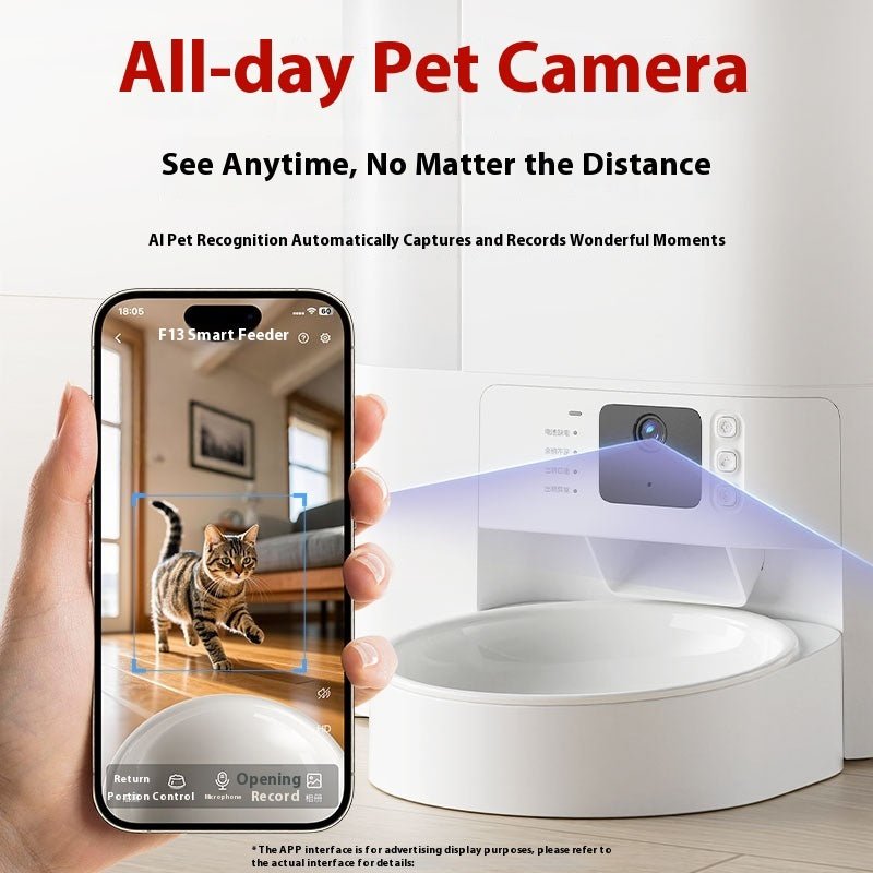 PET Intelligence Feeder Cat Water Fountain All-in-one Machine - IVOIRART.COM