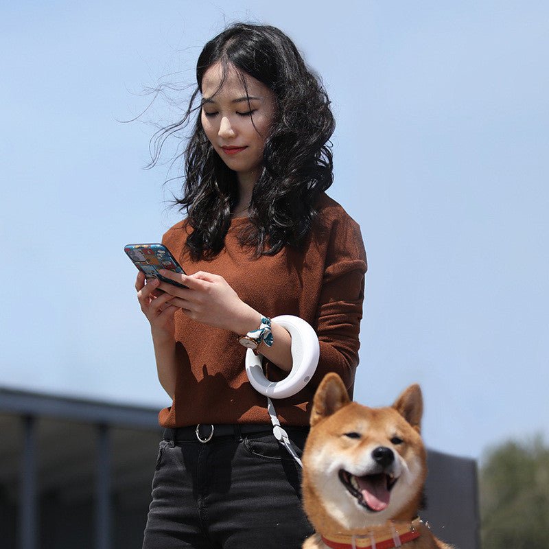 Pet Retractable Traction Rope Upgrade Type Dog Walking Leash Dog Chain - IVOIRART.COM