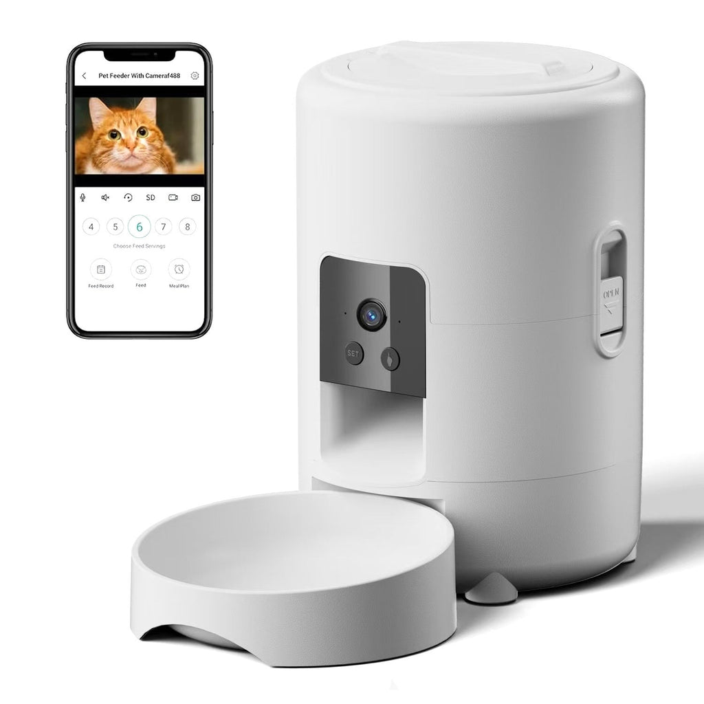 Pet Smart Feeder 2L Dog Food Dispenser - IVOIRART.COM