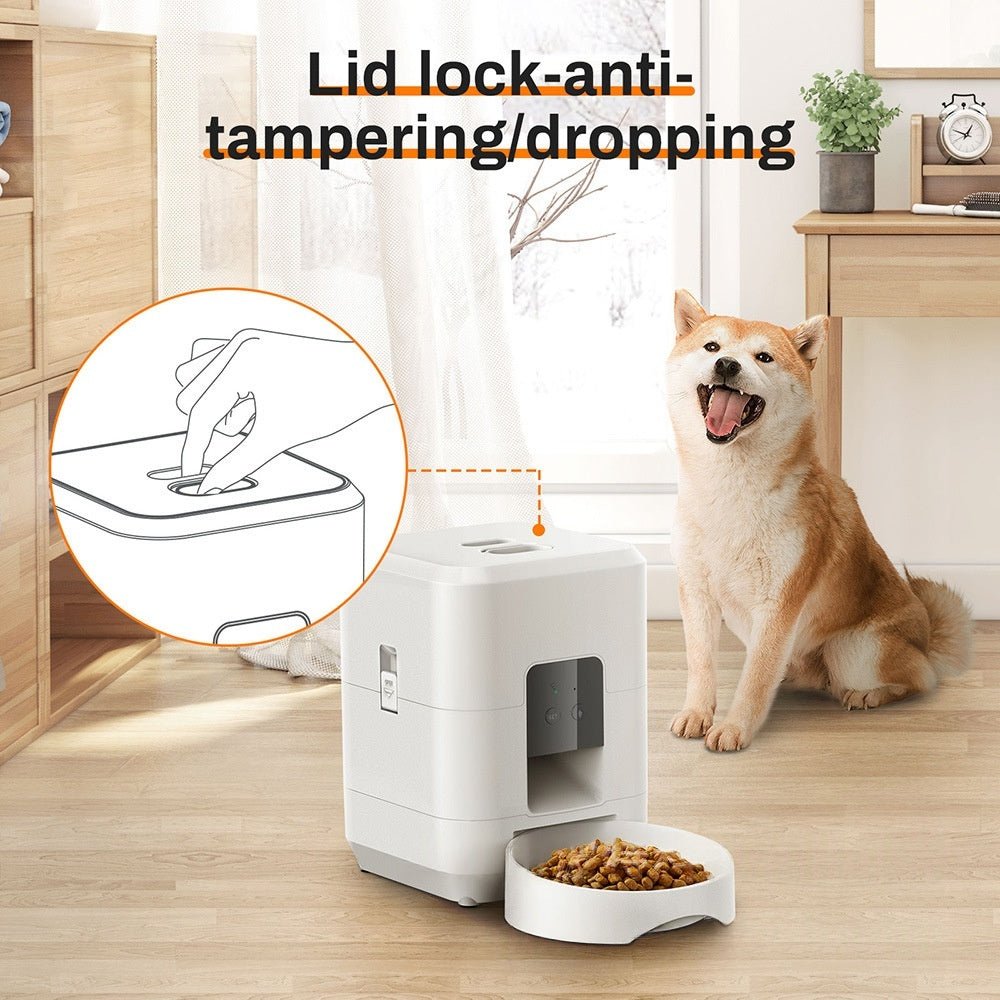 Pet Smart Feeder 2L Dog Food Dispenser - IVOIRART.COM