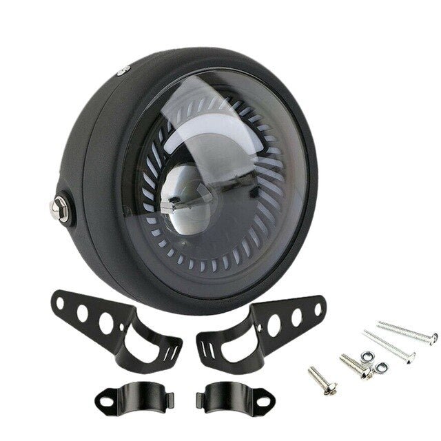 Phare universel rétro pour moto LED 6,5 pouces, kit de conversion haute puissance - IVOIRART.COM