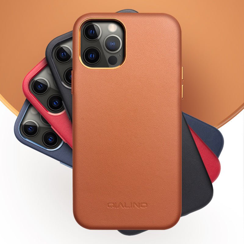 Phone Case Leather Mini Mobile Phone Protective Cover All-Inclusive Back Cover - IVOIRART.COM