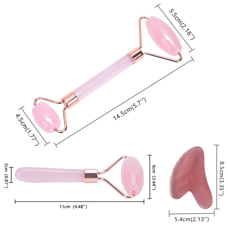 Pierre de Gua Sha pour Massage du Visage et Élimination des Rides Effet Liftant - IVOIRART.COM