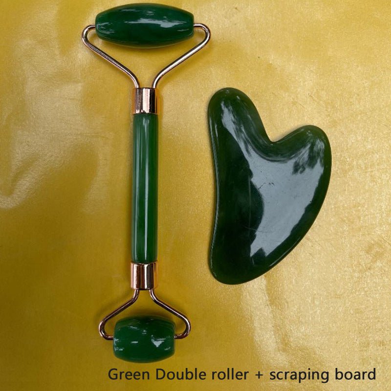Pierre de Gua Sha pour Massage du Visage et Élimination des Rides Effet Liftant - IVOIRART.COM