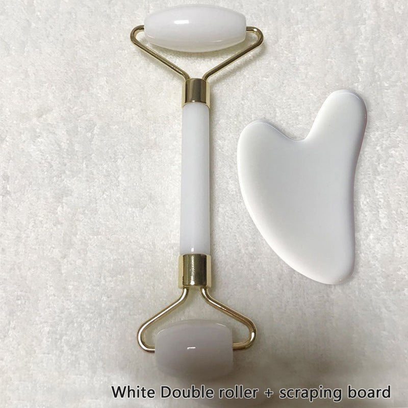 Pierre de Gua Sha pour Massage du Visage et Élimination des Rides Effet Liftant - IVOIRART.COM