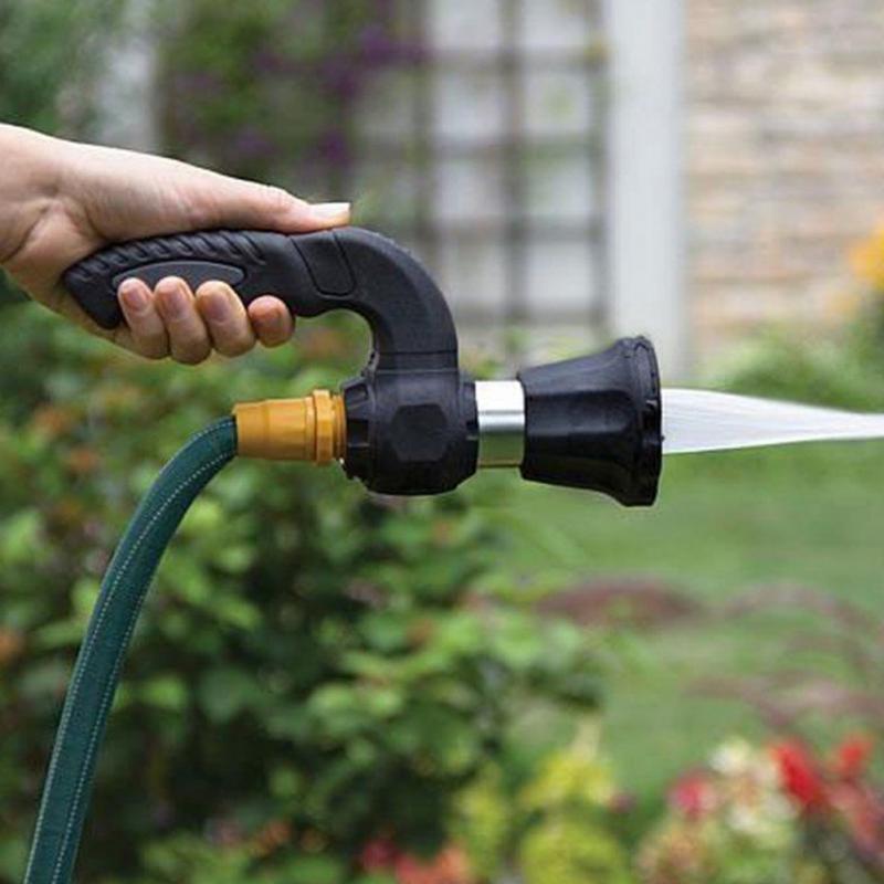 Pistolet d'Arrosage Multifonctionnel pour Nettoyage Auto avec 5 Modes de Pulvérisation - IVOIRART.COM
