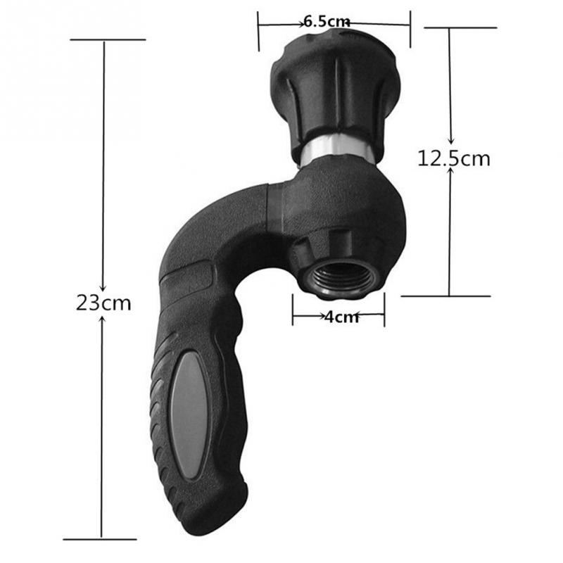 Pistolet d'Arrosage Multifonctionnel pour Nettoyage Auto avec 5 Modes de Pulvérisation - IVOIRART.COM