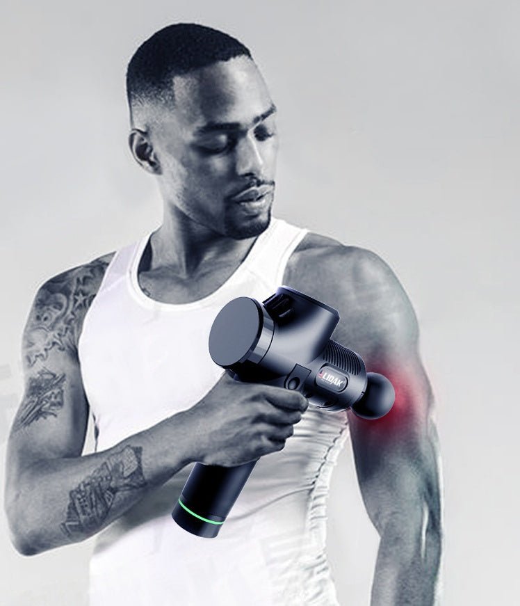Pistolet de massage fascia professionnel, moteur sans balais 24V, 6 vitesses - IVOIRART.COM