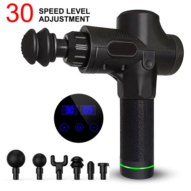 Pistolet de massage fascia professionnel, moteur sans balais 24V, 6 vitesses - IVOIRART.COM