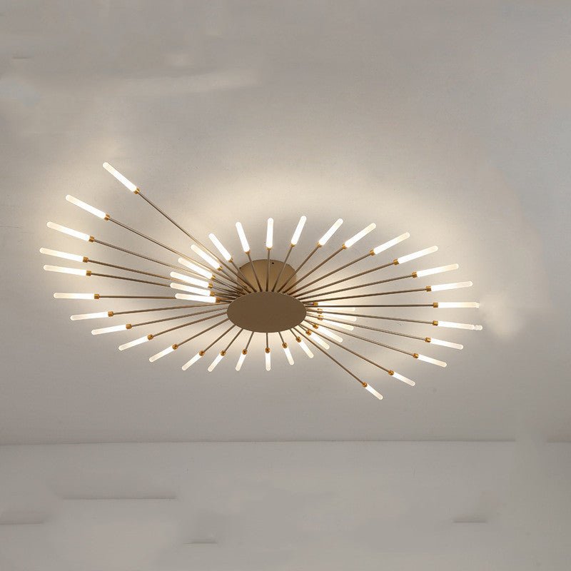 Plafonnier LED Nordique Minimaliste Moderne Atmosphère Salon Feux d'Artifice - IVOIRART.COM