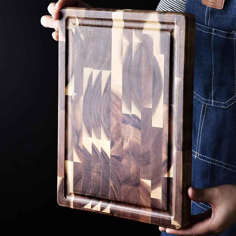 Planche à découper en bois massif pour cuisine - IVOIRART.COM