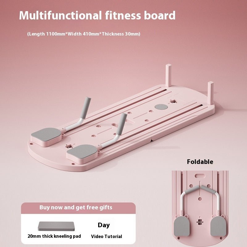 Planche de Fitness Multifonctionnelle pour Exercices à Domicile - Pilates - IVOIRART.COM