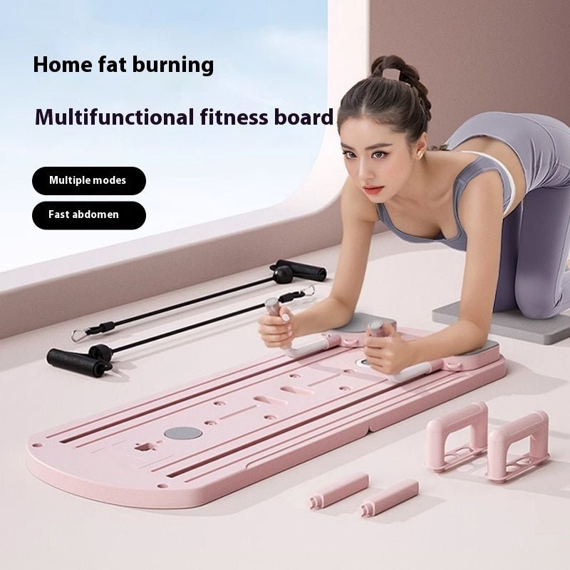 Planche de Fitness Multifonctionnelle pour Exercices à Domicile - Pilates - IVOIRART.COM
