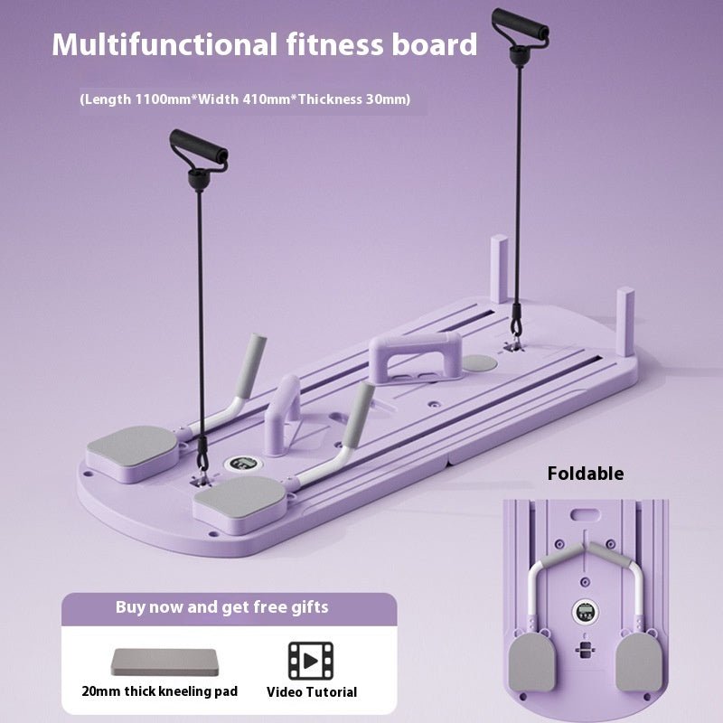 Planche de Fitness Multifonctionnelle pour Exercices à Domicile - Pilates - IVOIRART.COM