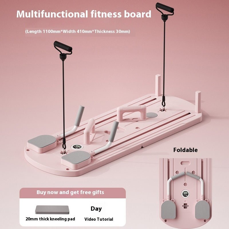 Planche de Fitness Multifonctionnelle pour Exercices à Domicile - Pilates - IVOIRART.COM