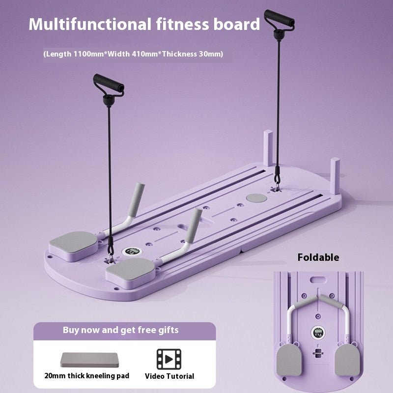 Planche de Fitness Multifonctionnelle pour Exercices à Domicile - Pilates - IVOIRART.COM