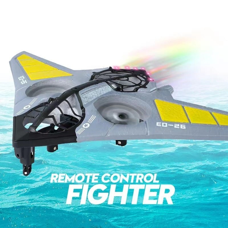 Planeur en mousse résistant aux chutes avec télécommande et hauteur fixe léger Jr - IVOIRART.COM