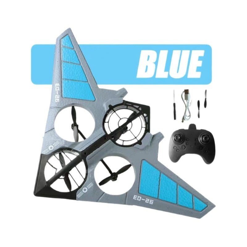 Planeur en mousse résistant aux chutes avec télécommande et hauteur fixe léger Jr - IVOIRART.COM