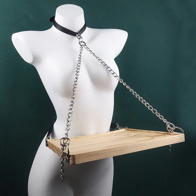 Plateau Cendrier Collier Boule Bâillon pour Couples Accessoires Intimes - IVOIRART.COM