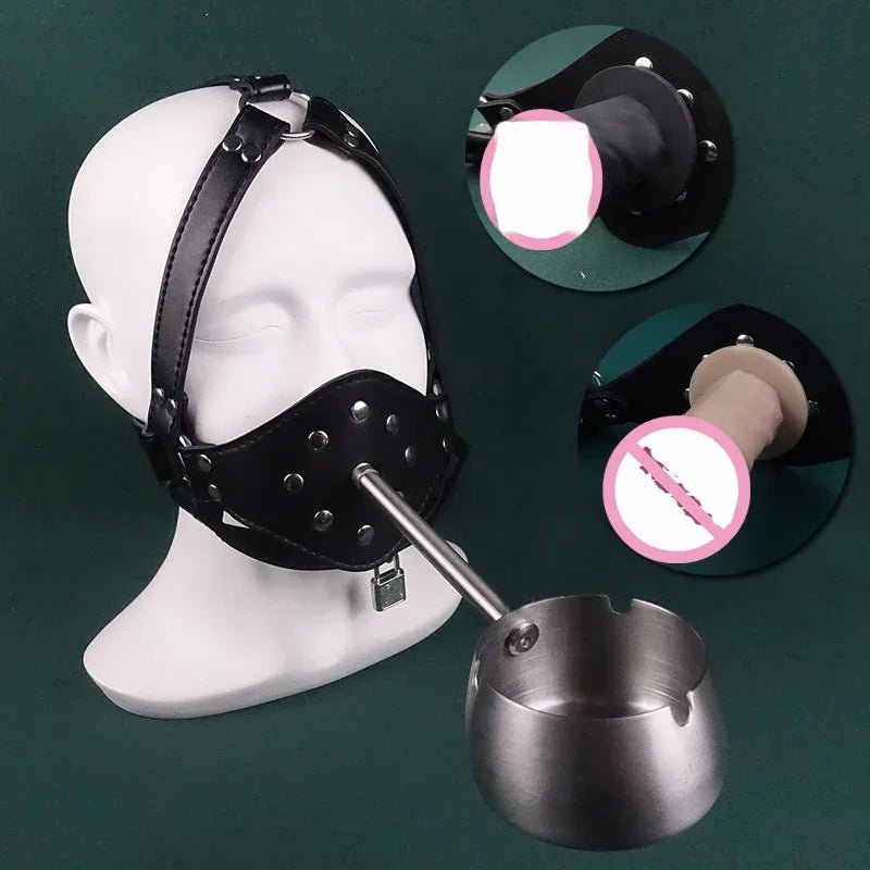 Plateau Cendrier Collier Boule Bâillon pour Couples Accessoires Intimes - IVOIRART.COM